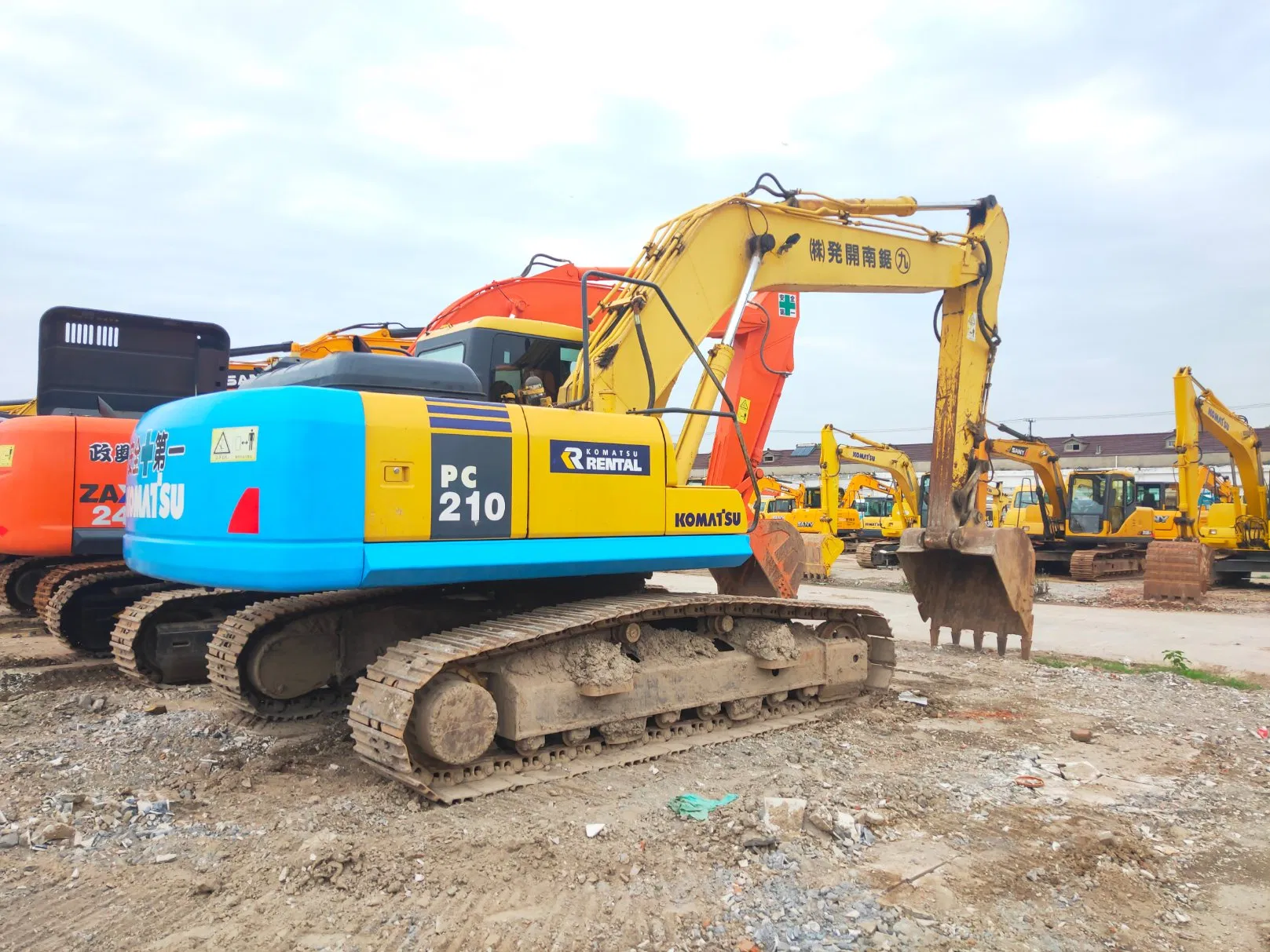 Used /Second Hand Komatsu PC210LC-7 Excavator Crawler Excavator