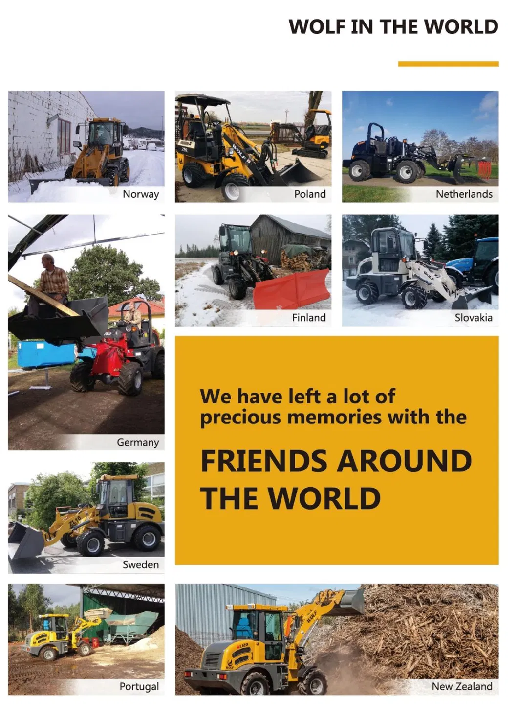 Wolf 0.8ton-1.8ton Mini Digger Excavator with Euro5/EPA4 Motor