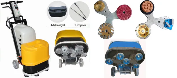 Work in Cost-Efficient Way Concrete Crack Grinder Concrete Diamond Grinder Concrete Edge Grinder Concrete Floor Polishing Machine
