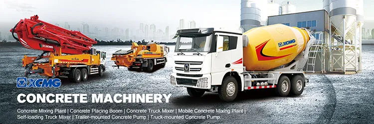 XCMG Hb43K Concrete Pump 43m Truck Mounted Concrete Pump
