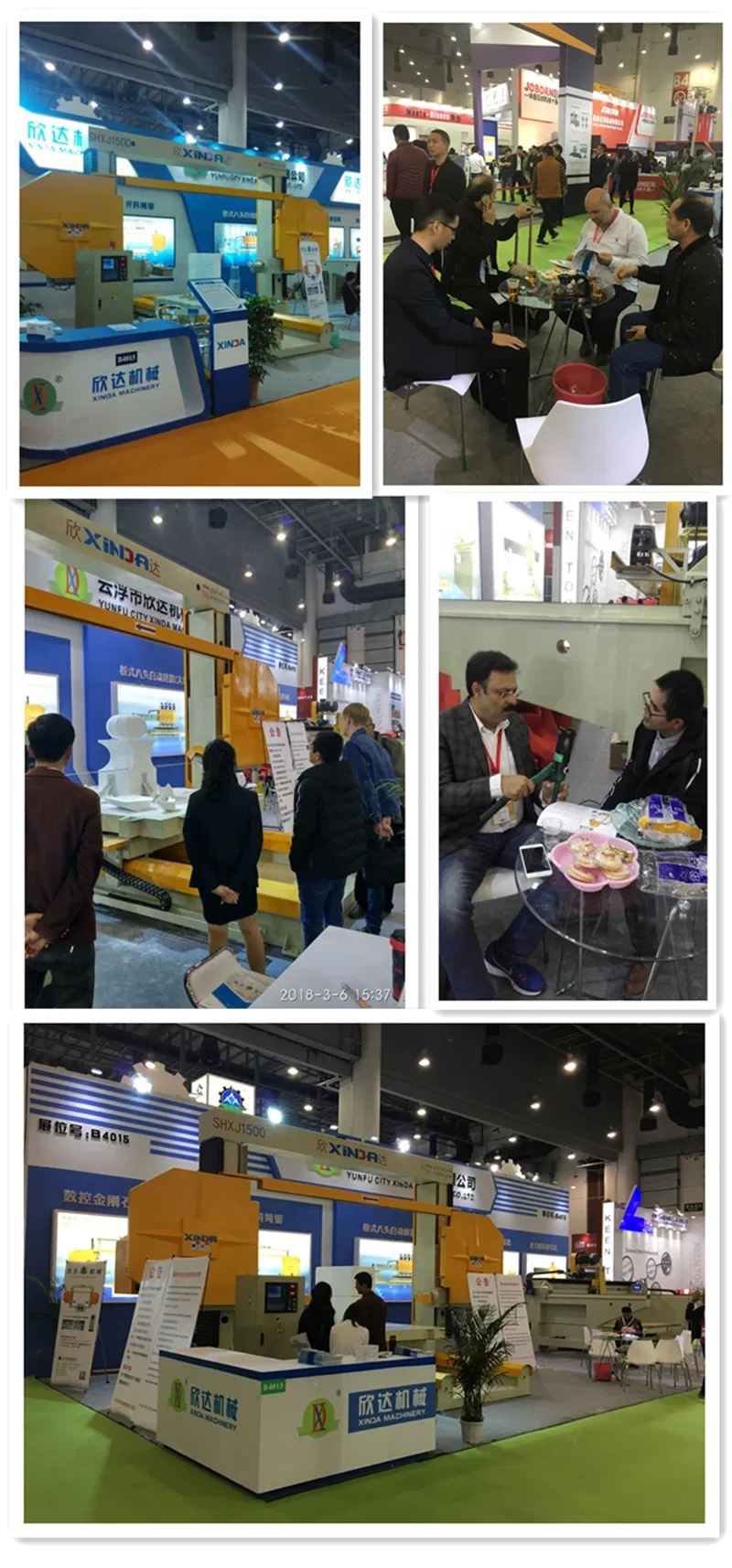 XDQ-CNC600 Bridge Type CNC Stone Line Profiling Cutting Machine