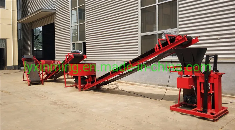 Xinming Xm2-25 Brick Making Machine Interlocking Block Forming Machine in Uganda