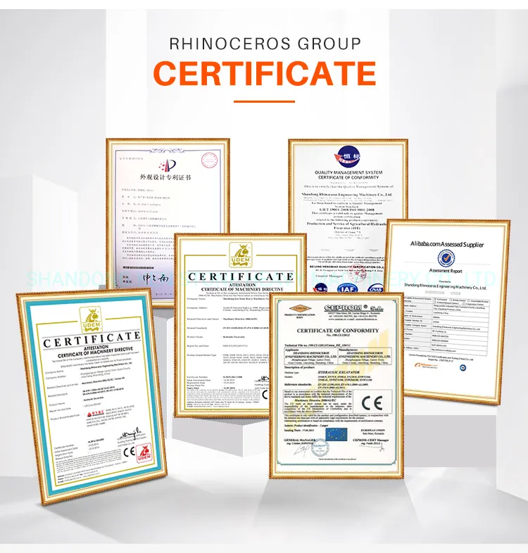 XN75B Rhinoceros Wheel Excavator Machine Weight 6300kg Earth Moving Machinery