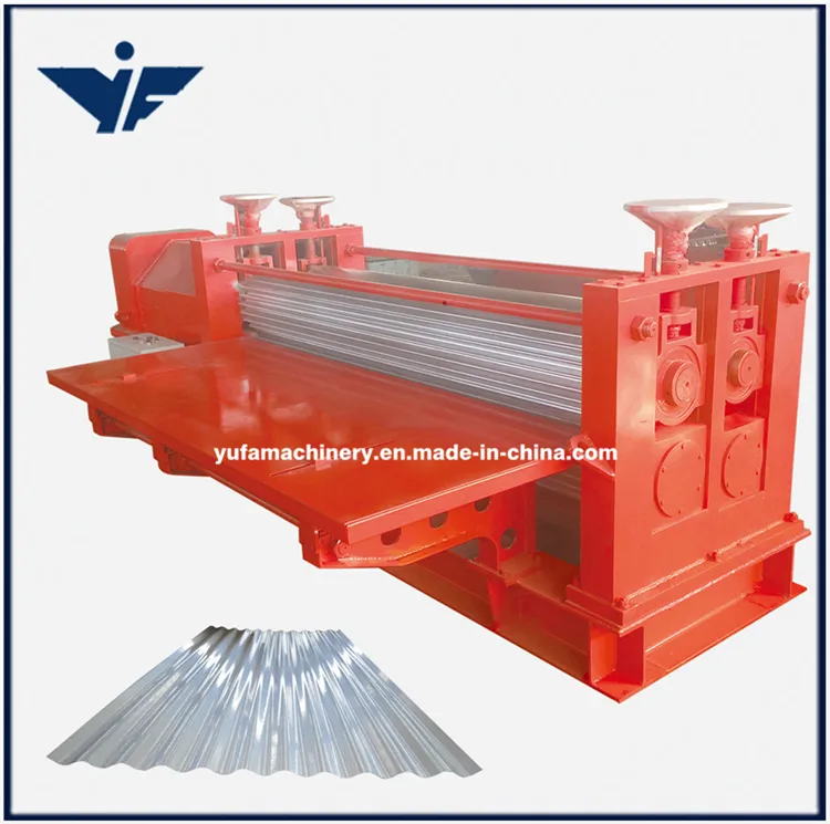Yufa 12-15m/Min Rolling Speed Barrel Corrugated Roll Forming Machine
