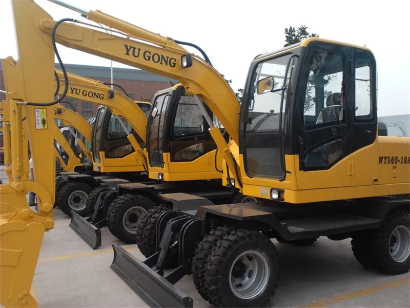 Yugong Cheap 7 Ton Wheel Excavator Wyl85 Price