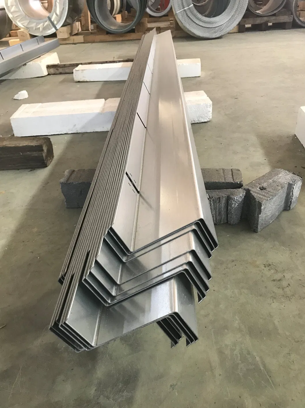 Z Channel Machines With Pre-Punching and Pre-Cutting