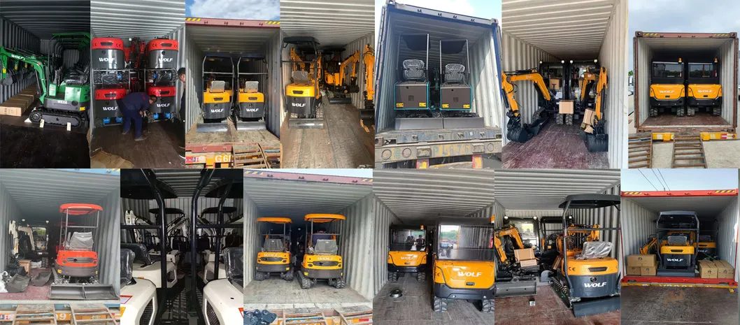 Mini Excavator 2 Ton with Different Attachments for Farm