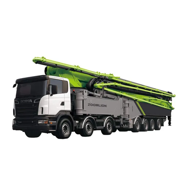 Zoomlion 65m Second Hand Cement Mixer Concrete Pump Truck